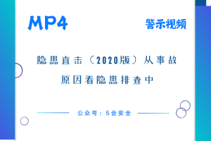 隐患直击（2020版）从事故原因看隐患排查中