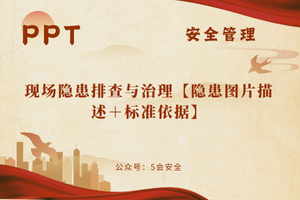 现场隐患排查与治理【隐患图片描述＋标准依据】（75页）