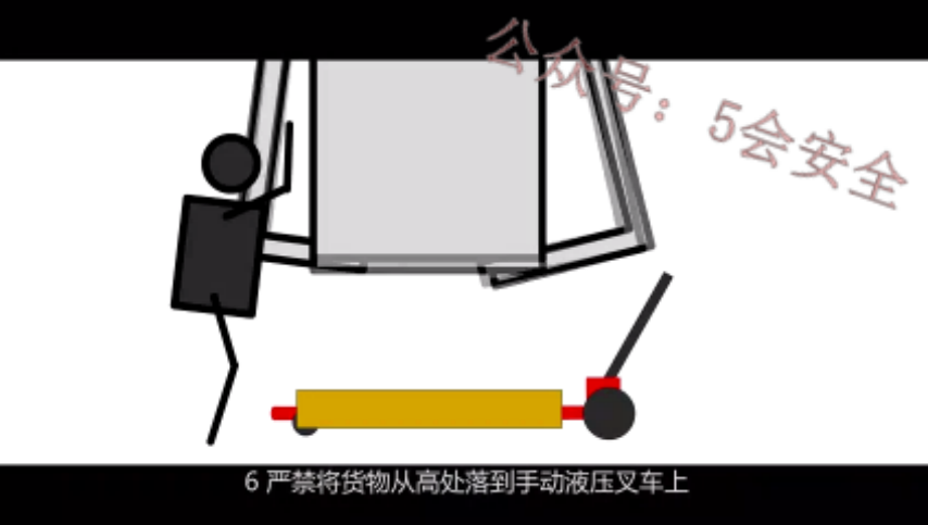 低调的杀手！两起手动液压叉车事故警示教育片