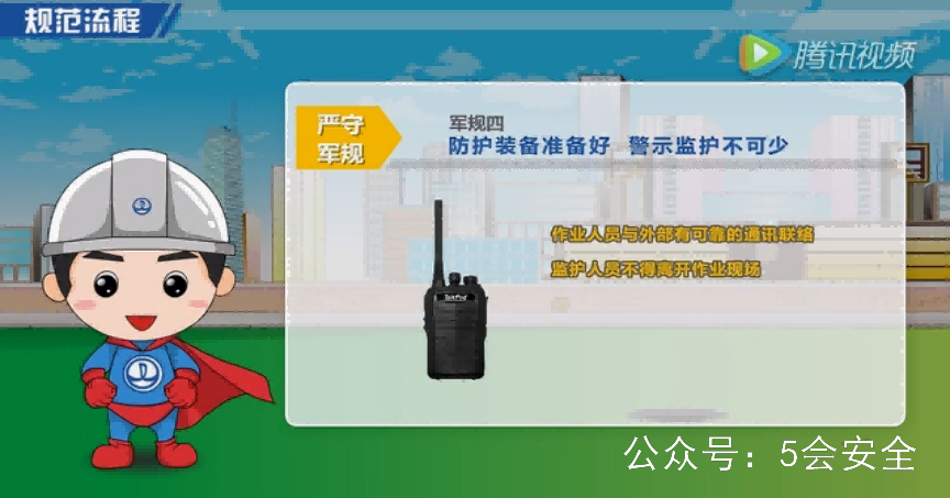 有限空间作业6条规定警示