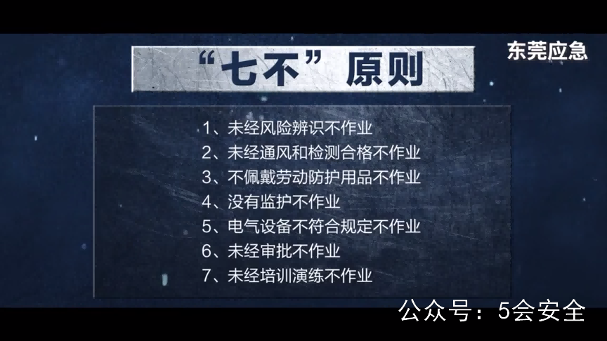 有限空间作业安全警示篇 高清(480p)警示
