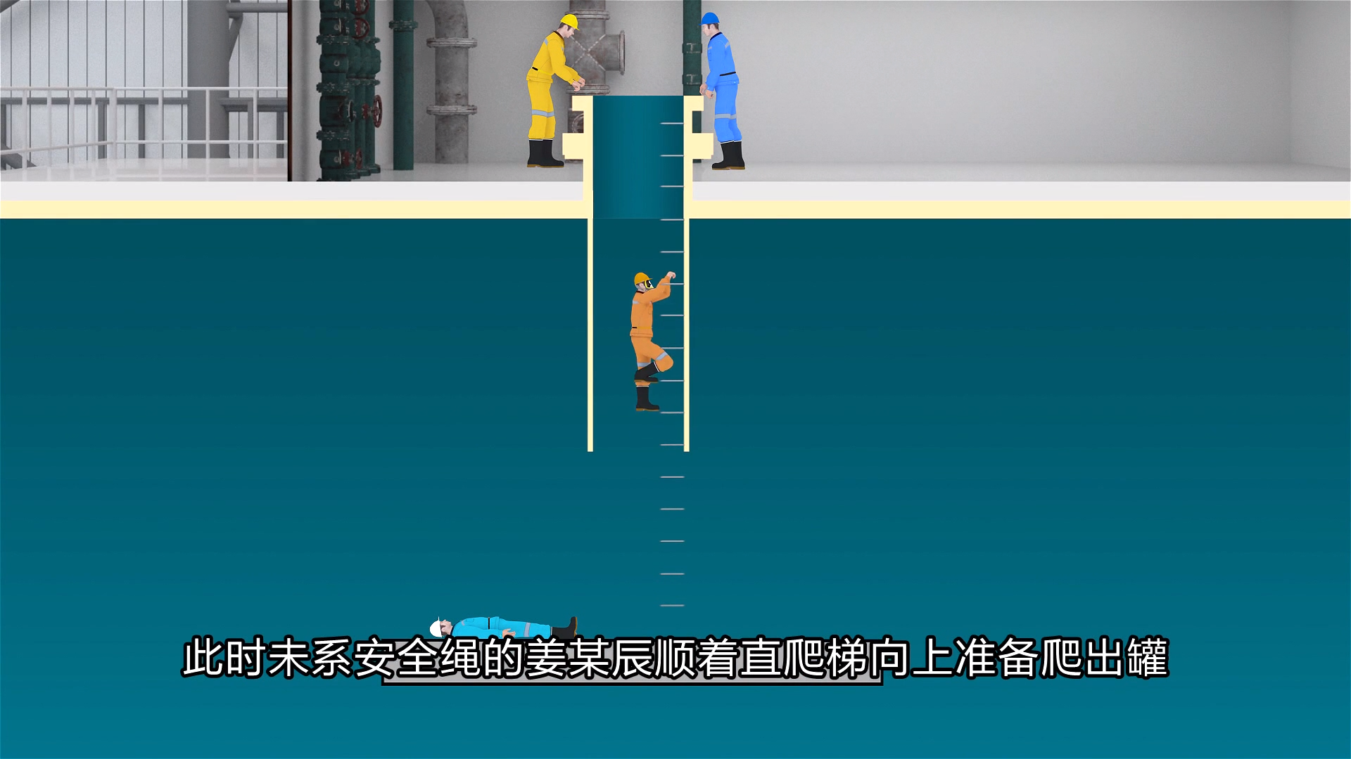 某重型装备公司中毒窒息事故警示教育片