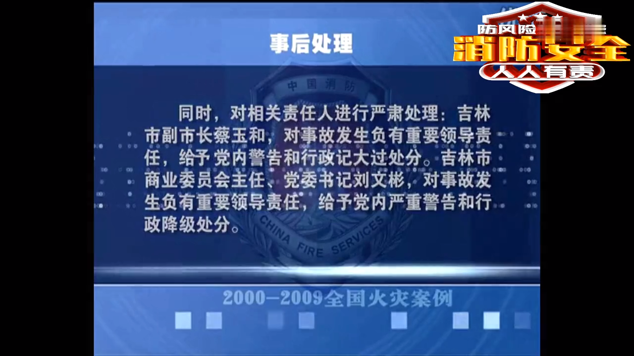 消防宣传片大型综合体火灾案例