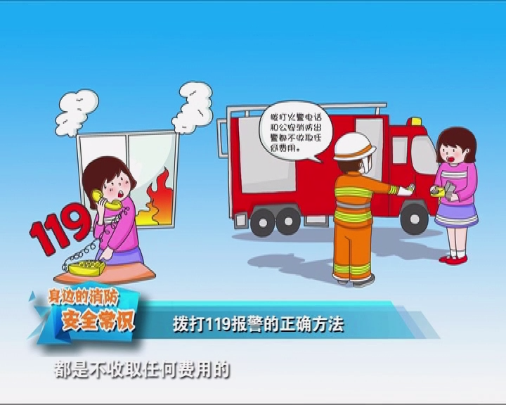 火灾事故案例短片－拨打119报警的正确方法