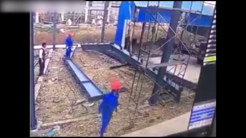 高处作业不系安全带