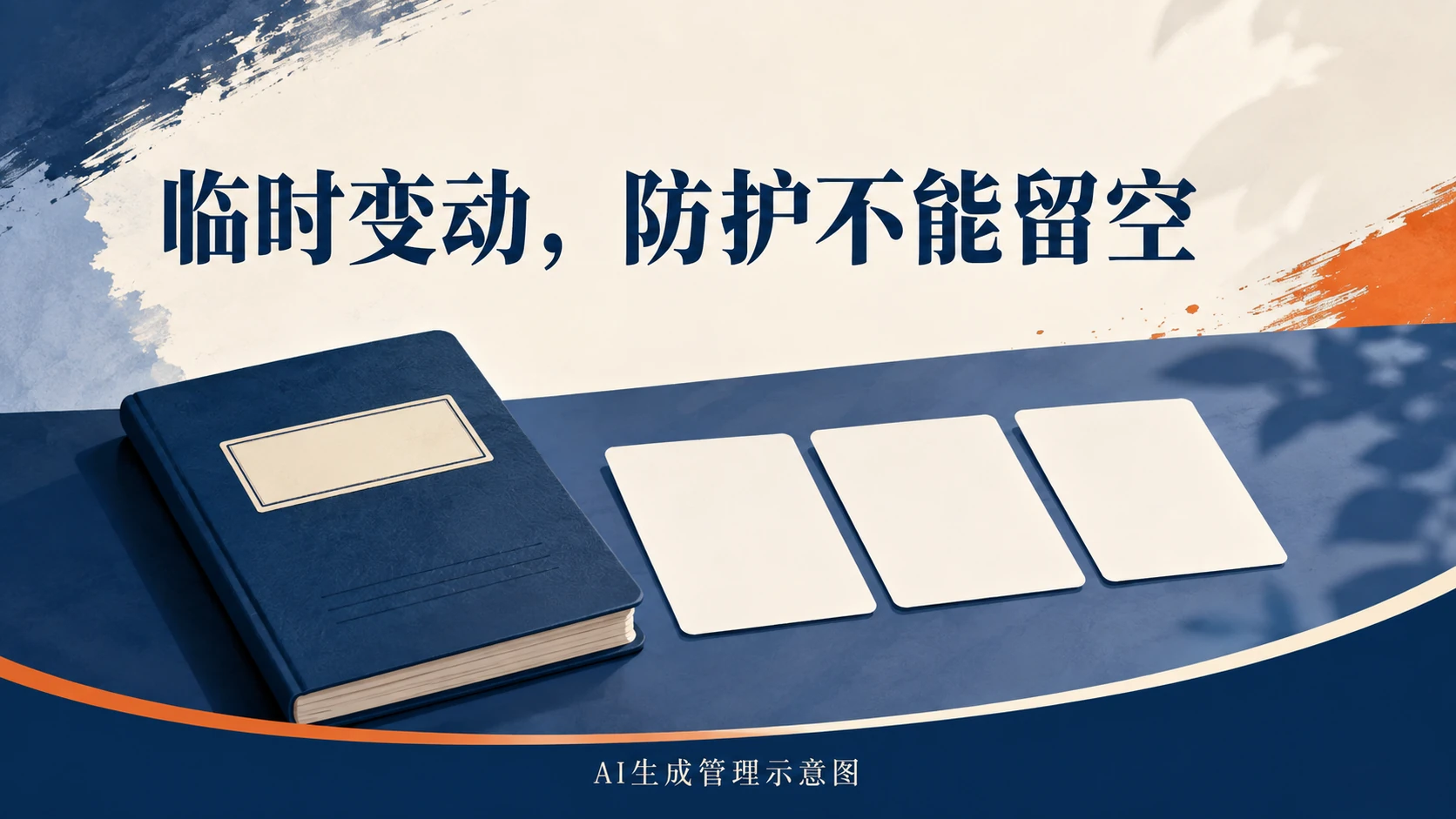 临时变动安全防护设施的管理资料核对,AI生成示意图