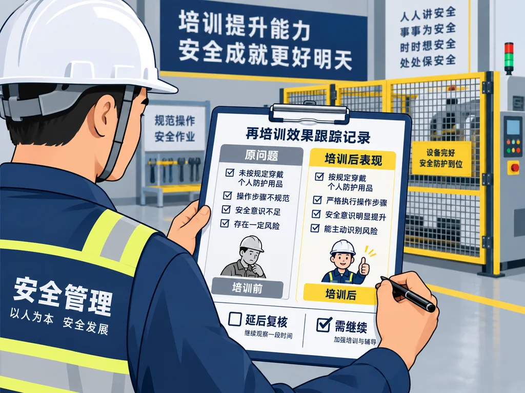 AI生成示意图:检查要点和整改闭环示意。