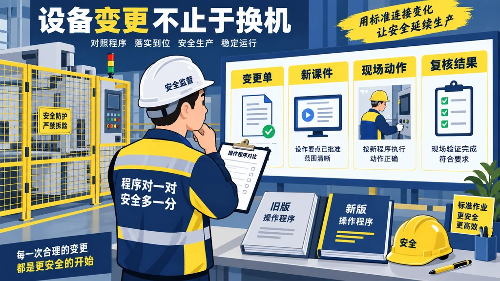 AI生成示意图:现场安全检查复核示意。