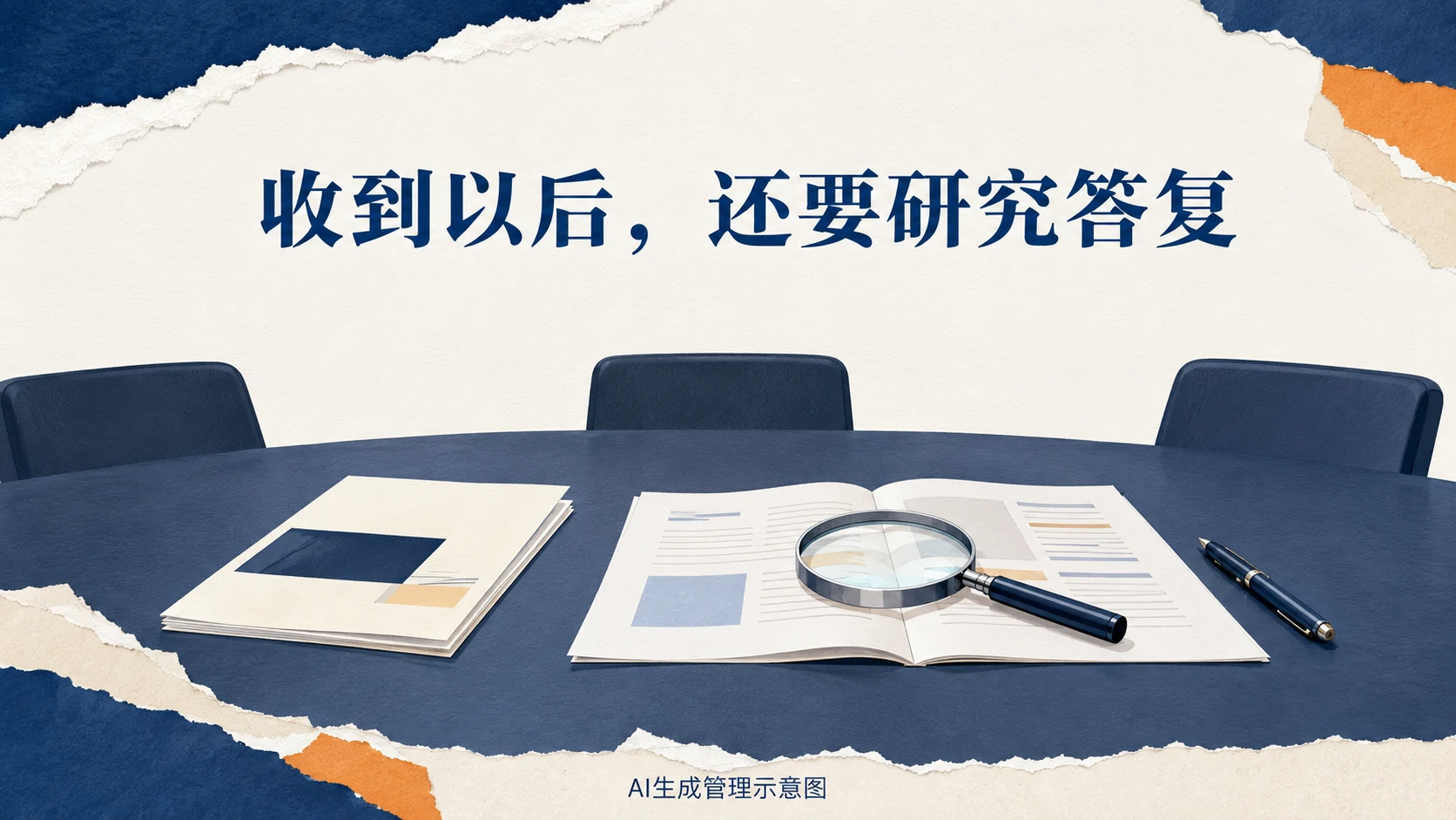 工会建议与企业研究资料分别呈现,AI生成管理示意图