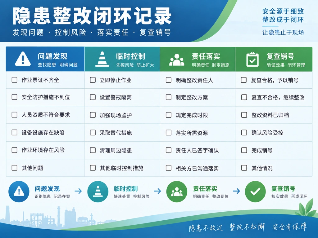隐患整改闭环记录