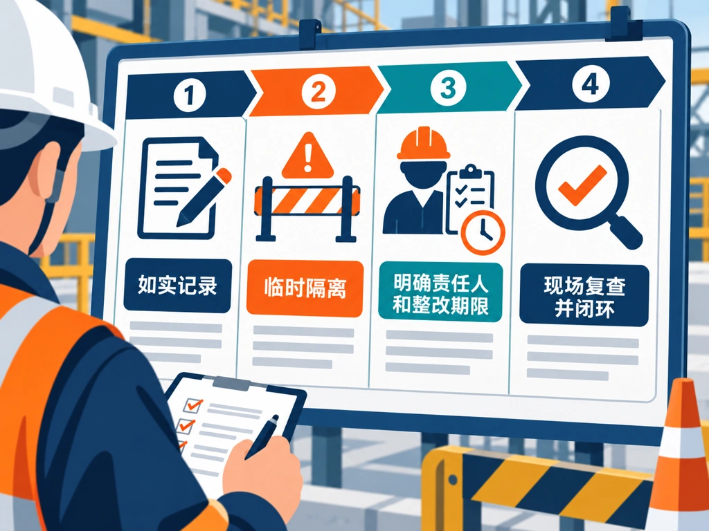 危险作业复查验收清单